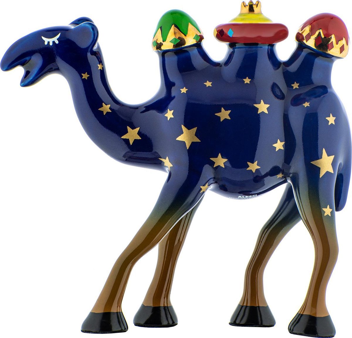 Alessi Kerstfiguur Happy Eternity Baby - Camel - AGJ01/11 - door Massimo Giacon & Marcello Jori