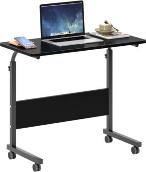 Azomor® Verstelbaar computertafel met wielen voor werken, lezen en studeren