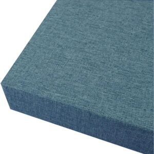 Bank Kussen - Stoel Kussen - Buiten Zitten - Antislip Bevestiging - 50x40x5cm - Donkerblauw