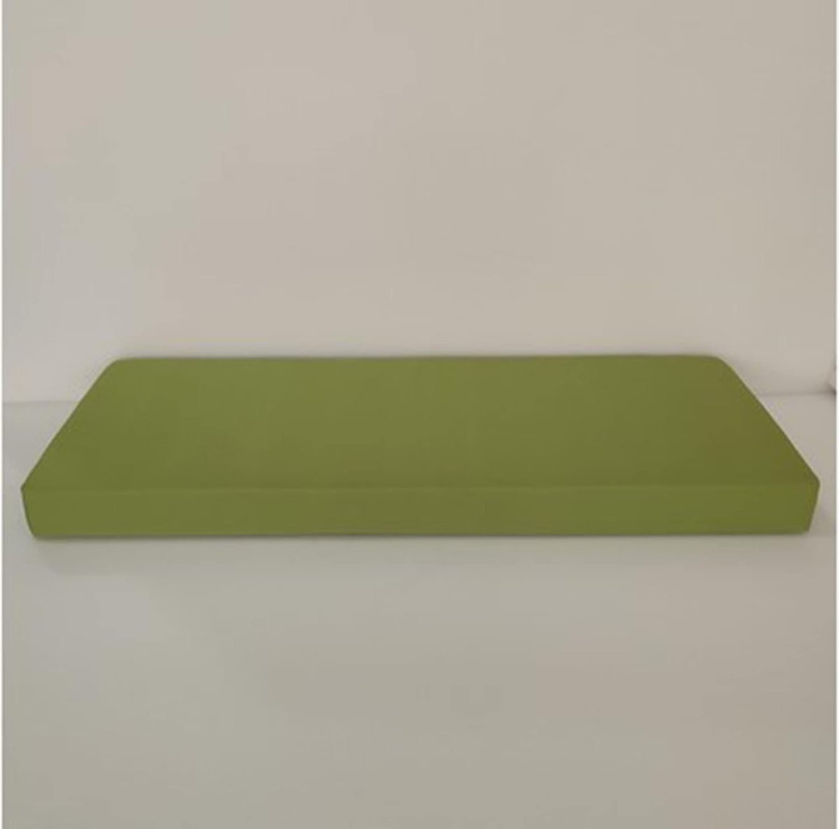 Bank Zitkussen - Buitenmeubel Kussen - Ontspannen Buiten - Waterdicht & Verwijderbaar - 160x40x5cm - Lichtgroen