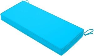 Bankkussen - Stoelkussen Zitkussen - Buiten Binnen - Waterdicht Antislip - 55x55x5cm - Hemelsblauw