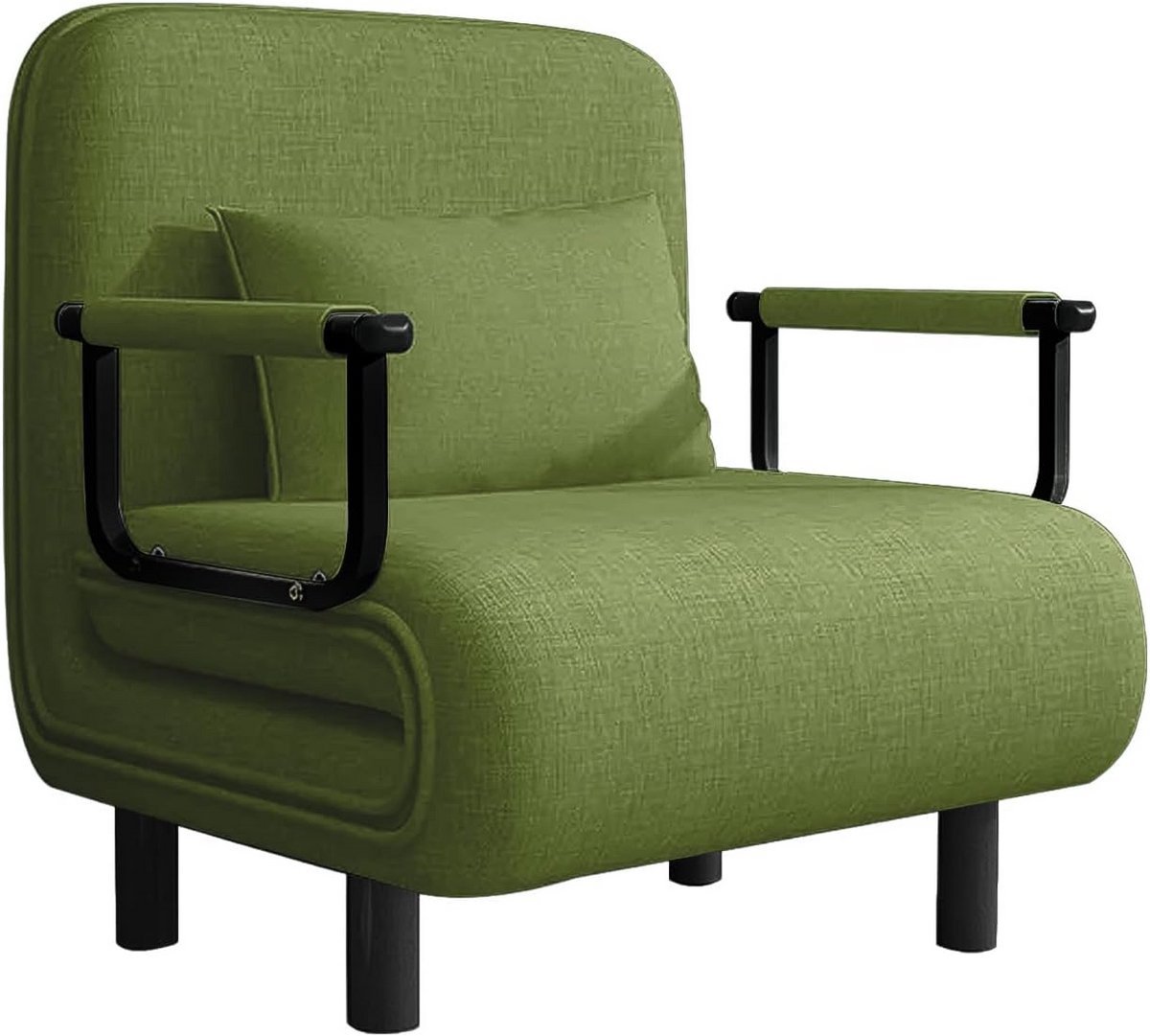 Comfortabele 4-in-1 Slaapbank voor Volwassenen - Verstelbare Fauteuil met Verwarming