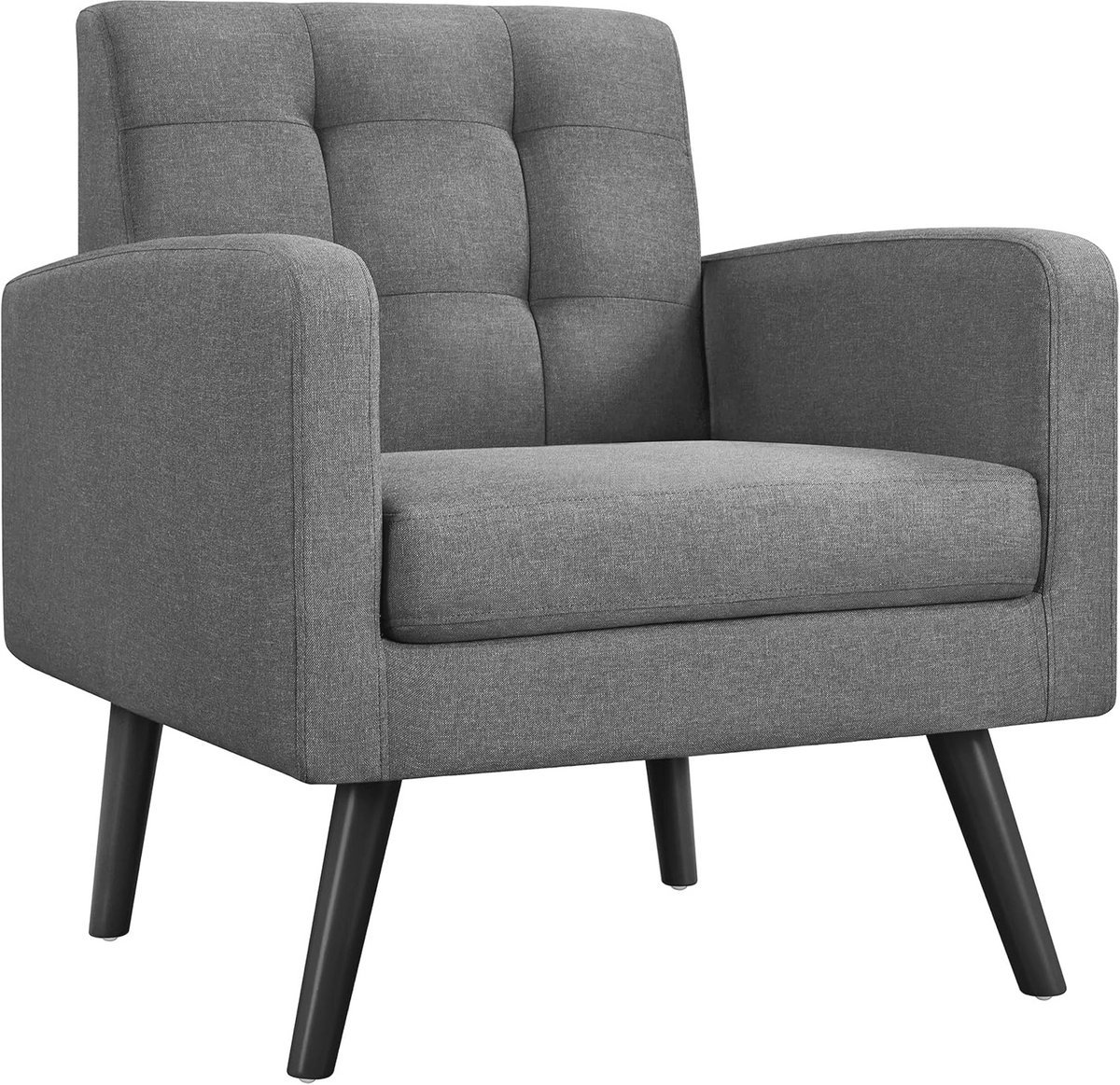 Comfortabele moderne fauteuil met armleuningen voor woonkamer en kantoor - Relaxstoel tot 136 kg
