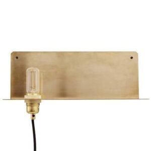 Frama 90° wandlamp messing