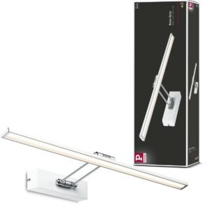 Galeria LED-schilderijlamp Beam 2700K 1050lm 230V 11W Wit, Chroom