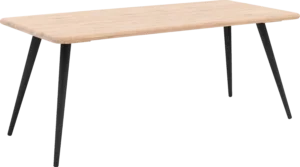 Goossens Eettafel Bjarte, Rechthoekig 220 x 90 cm