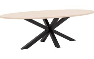 Goossens Eettafel Stone, Ovaal 250 x 120 cm