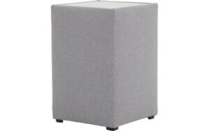 Goossens Hocker Dutch Comfort Line B, Hocker met glasplaat
