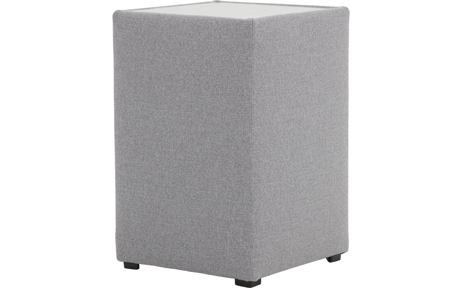 Goossens Hocker Dutch Comfort Line B, Hocker met glasplaat