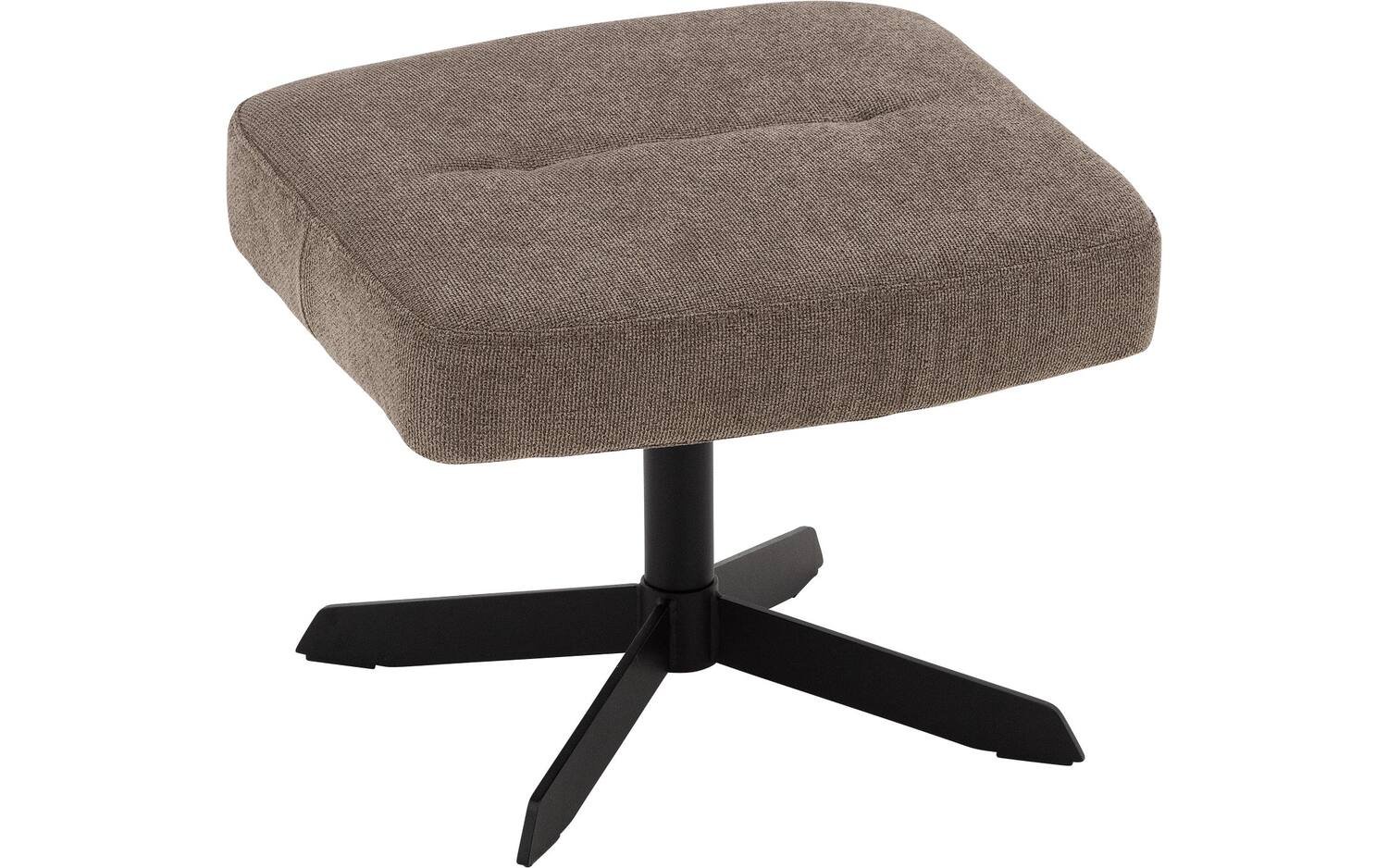 Goossens Hocker Thor, Hocker 50 x 44 cm