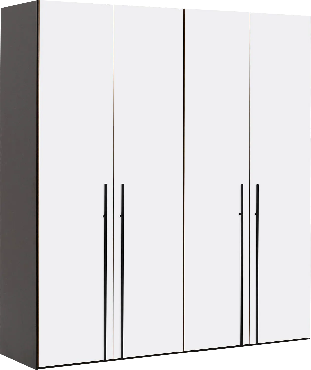 Goossens Kledingkast Easy Storage Ddk, Kledingkast 203 cm breed, 220 cm hoog, 4x draaideur