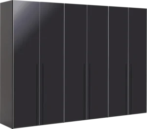 Goossens Kledingkast Easy Storage Ddk, Kledingkast 304 cm breed, 220 cm hoog, 6x draaideur