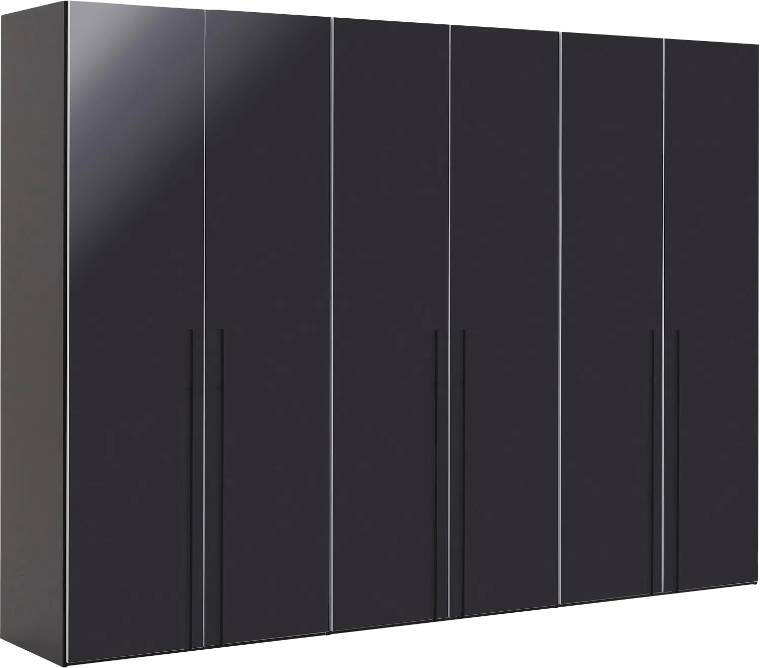 Goossens Kledingkast Easy Storage Ddk, Kledingkast 304 cm breed, 220 cm hoog, 6x draaideur