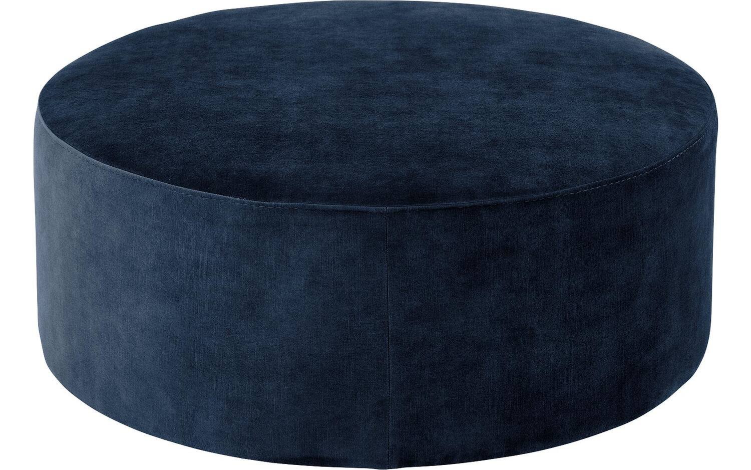 Goossens Poef Arendal, Poef ø 40 cm - 49 cm hoog