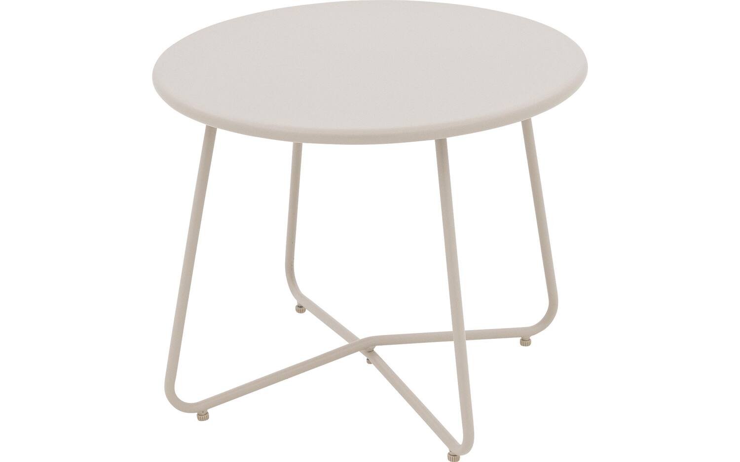 Goossens Salontafel Must, aluminium bruin,, 60 x 50 x 60 cm
