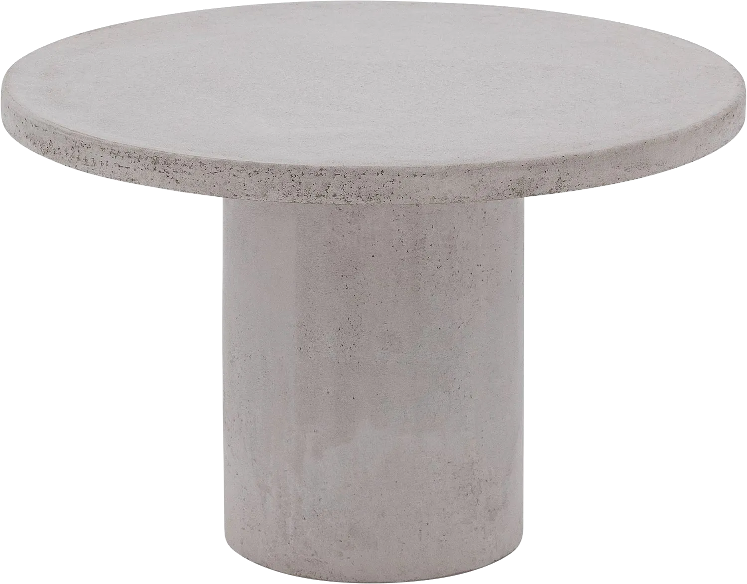 Goossens Salontafel Stone rond, beton grijs, urban industrieel, 50 x 31 x 50 cm