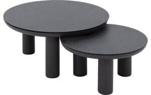Goossens Salontafel Voor Buiten Roef, Salontafel set van 2
