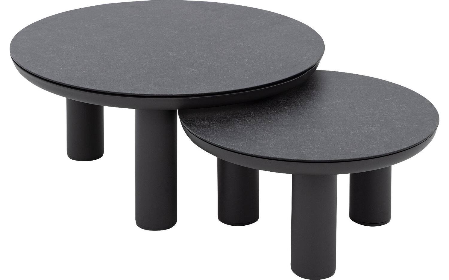 Goossens Salontafel Voor Buiten Roef, Salontafel set van 2