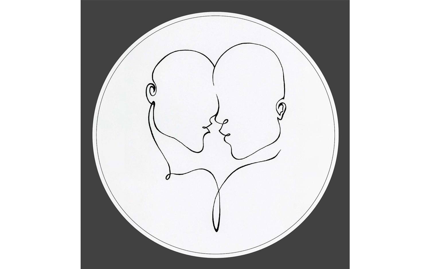 Goossens Schilderij Fineline, 30 x 30 cm