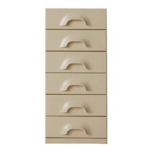 HKliving Chest Ladekast - 6 Lades - Cream