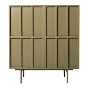 HKliving Cupboard Opbergkast - Olive Green