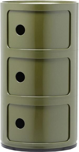 Kartell - Componibili 3 lades Green