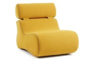 Kave Home - Club fauteuil mosterdgeel