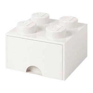 LEGO® Brick 4 Opbergbox Met Lade - Wit