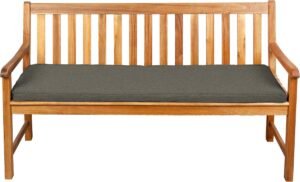 Lange Tuinkussen Bank/Schommelbank 200x40 cm - Waterafstotend & Duurzaam Bordeaux