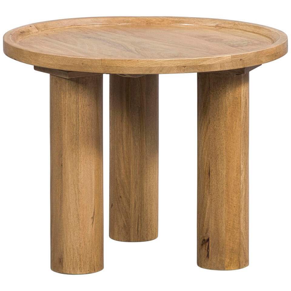 Leen Bakker - Salontafel Liam - 40x60x60 Cm - Mangohout - Bruin