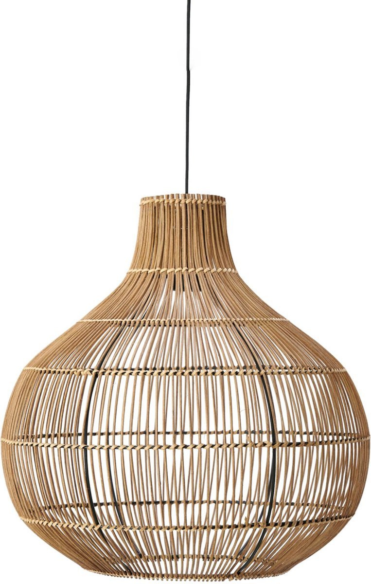 Light & Living Hanglamp Pacino - Bruin - Ø50cm - Bohemian - Hanglampen Eetkamer, Slaapkamer, Woonkamer
