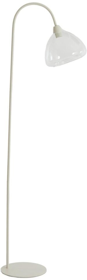 Light & Living Vloerlamp Bisho - Crème - 47x28x160cm - Modern - Staande lampen voor Woonkamer - Slaapkamer