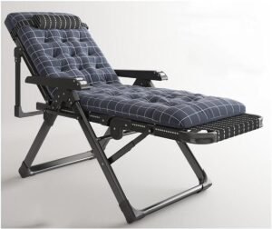 Ligstoel Fauteuil - Tuinstoel Zonnebank - Buiten Ontspannen - Gewichtloos Systeem - 200 kg Draagvermogen - A+cus