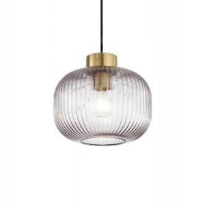 MINT Hanglamp - Zwart Metaal & Glas, E27 Fitting