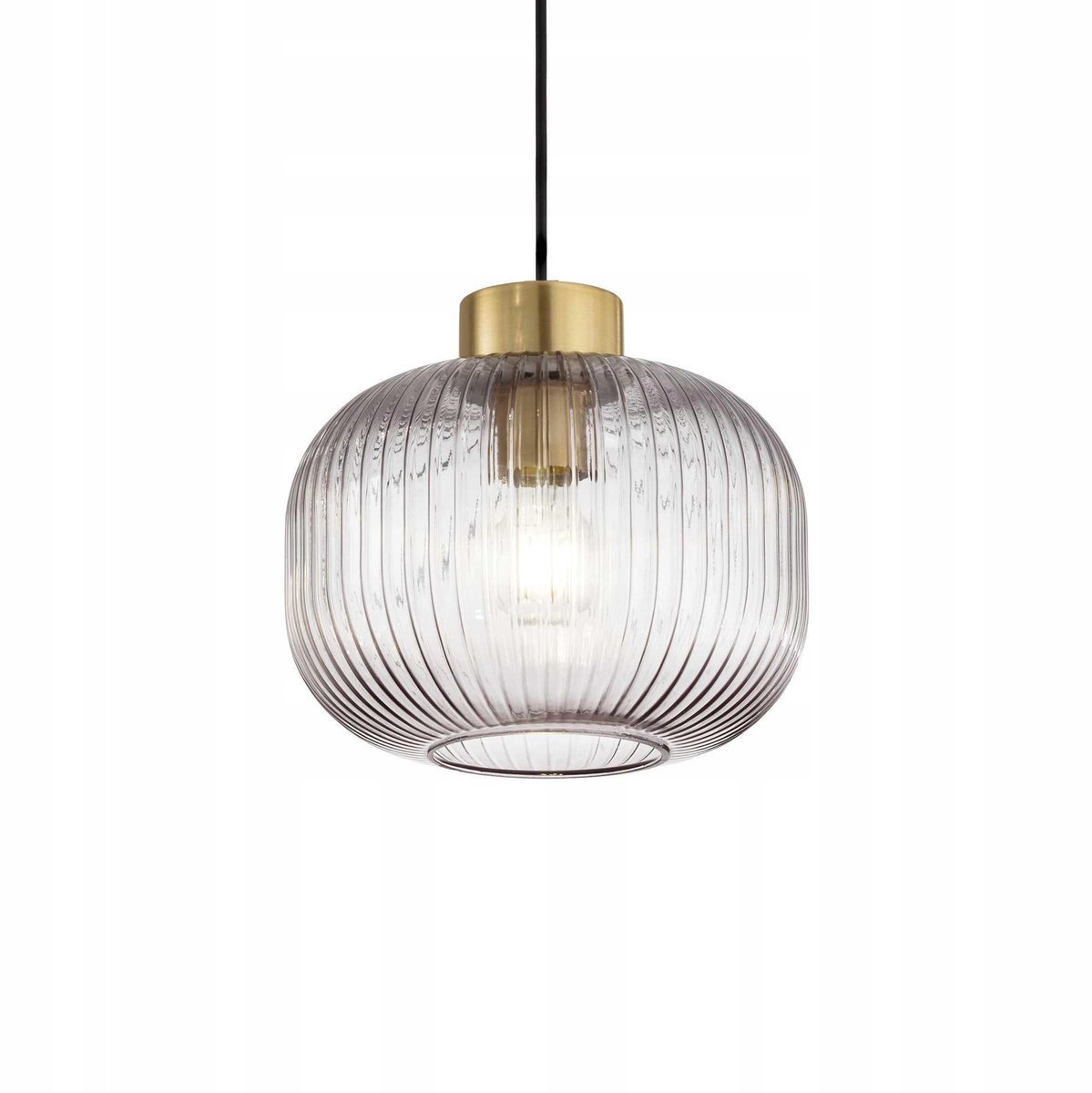 MINT Hanglamp - Zwart Metaal & Glas, E27 Fitting