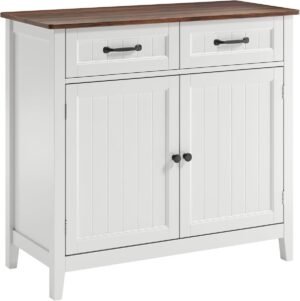 Multifunctionele Keukenkast met Werkblad en Laden - Perfect voor Woonkamer en Eetkamer
