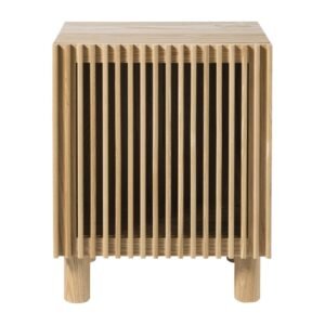 Nachtkastje Japandi - bruin - 50x40x33 cm