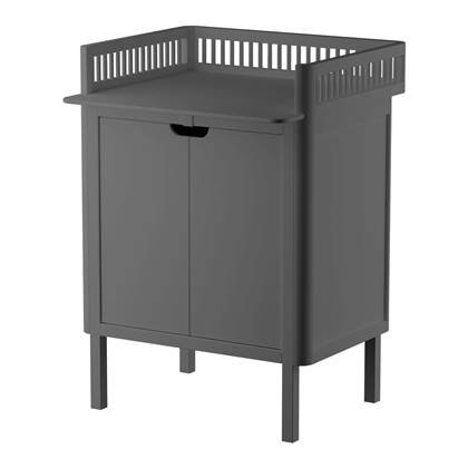 Sebra Commode met Deuren - Grijs