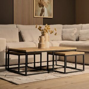 Starfurn - Salontafel Dakota - Bruin - 60x120x42 cm