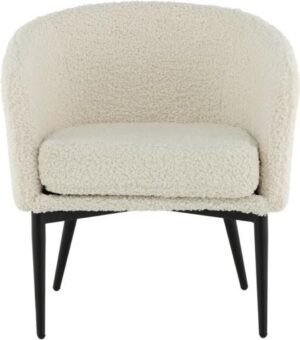 Svea - Liro fauteuil - teddy - wit
