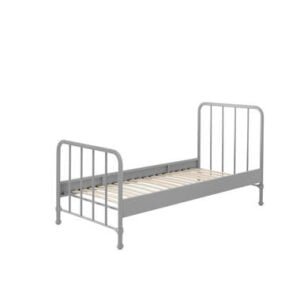 Vipack bed Bronxx - grijs - 90x200 cm - Leen Bakker