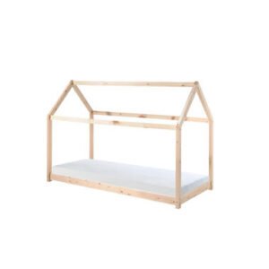 Vipack bed Cabane - naturel - 90x200 cm - Leen Bakker