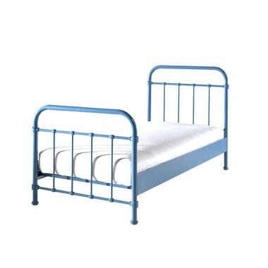 Vipack bed New York - blauw - 90x200 cm - Leen Bakker