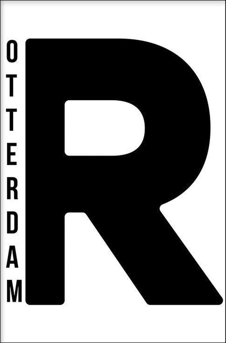 Walljar - R-otterdam - Muurdecoratie - Poster met lijst