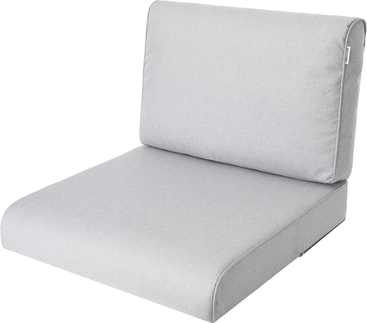 Waterafstotend Zitkussen Set 50x50 cm voor Buitenstoelen en Fauteuils - Antislip en Wasbaar