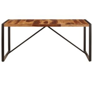vidaXL Eettafel 180x90x75 cm massief acaciahout