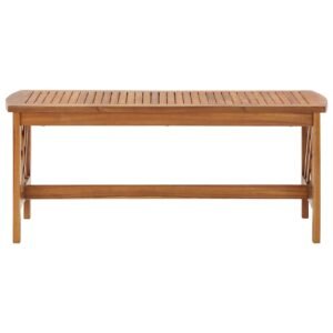 vidaXL Salontafel 102x50x43 cm massief acaciahout
