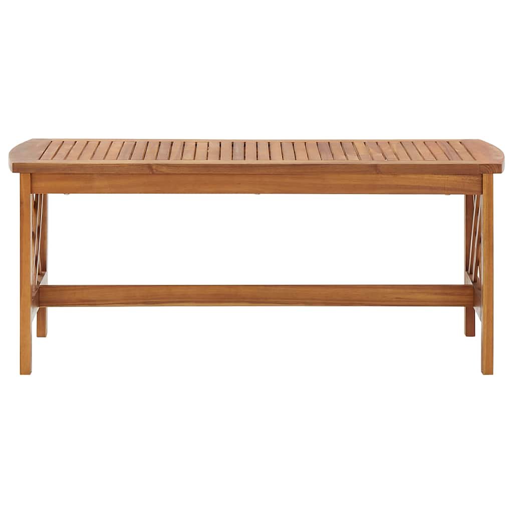 vidaXL Salontafel 102x50x43 cm massief acaciahout