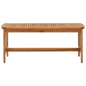 vidaXL Salontafel 102x50x43 cm massief acaciahout