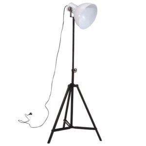 vidaXL Vloerlamp 25 W E27 61x61x90/150 cm wit